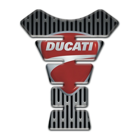 Ducati Tank Fuse Gray Ornament Base Classic Logo Design 