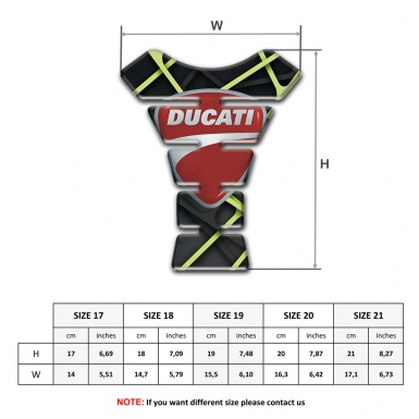 Ducati Tank Guard Pads Racing Edition 