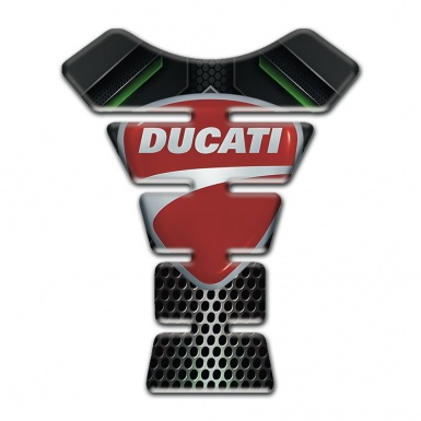 Ducati Tank Pad Motorbike Premium Quality Version with Classic logo
