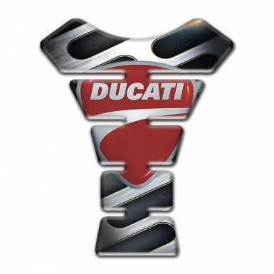 Ducati Tank Pad Motorbike Metal Ornament Base Effect 