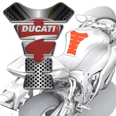 Ducati Tank Fuse Stylish Design Classic Logo 