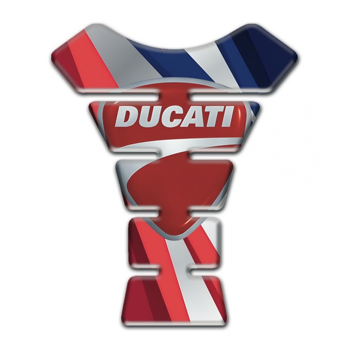 Ducati Tank Pad Motorbike Multicolored version 