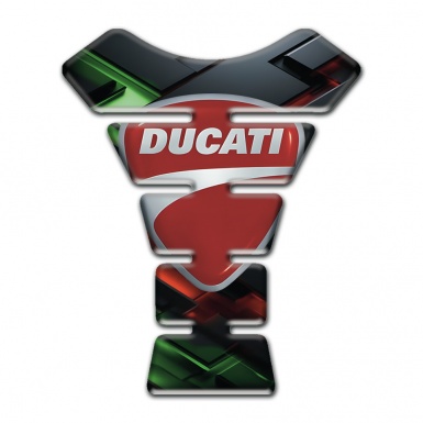 Ducati Tank Pad Motorbike Unique 3d  Warp Design 