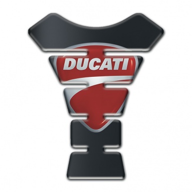 Ducati Tank Pad Protector Graphite Effect Print 