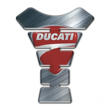 Ducati Tank Protector Polished Surface Print