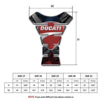 Ducati Tank Fuse Crossed Belts Print