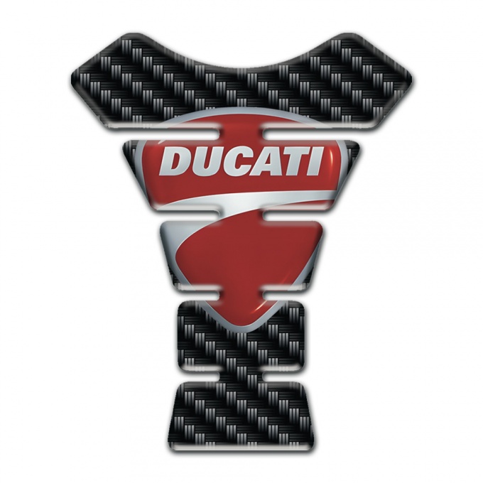 Ducati Tank Fuse Dark Carbon Print 
