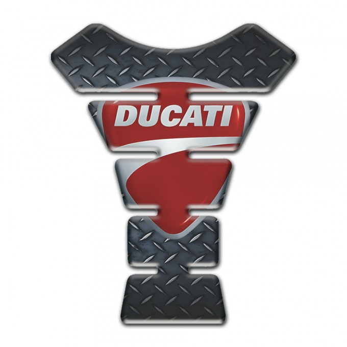Ducati Tank Fuse Rough Effect Print 
