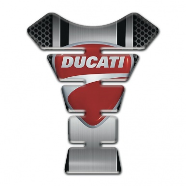 Ducati Tank Fuse Central Metal Panel Design Classic Logo 