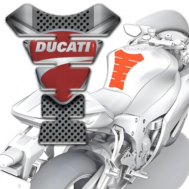 Ducati Tank Protector Stylish Shield Design 