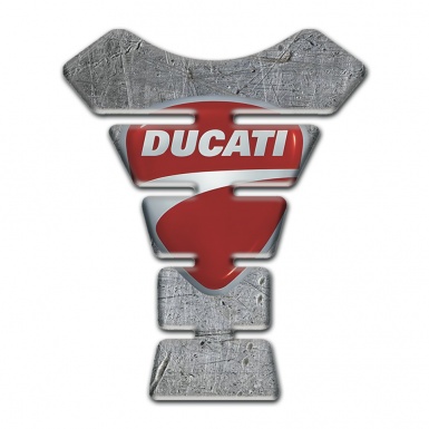 Ducati Tank Pad Protector Stone Effect Design with Classic Logo 