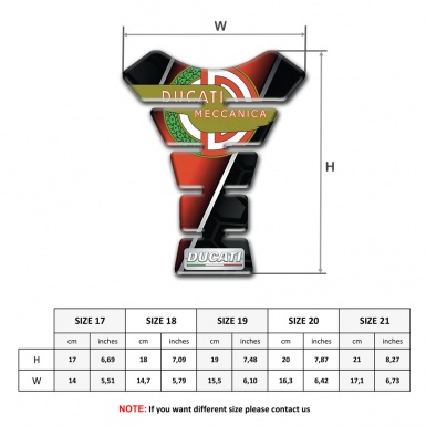 Ducati Tank Fuse Stylish Design wit Modern Logo Style 