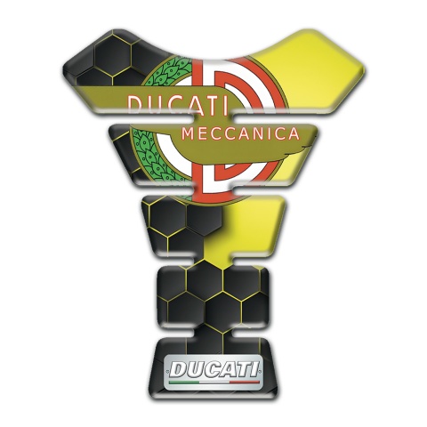 Ducati Tank Pad Motorbike Modern Logo High-Quality  Model 