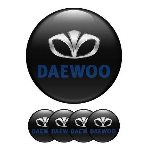 Daewoo   Wheel Center Cap Domed Stickers New Style
