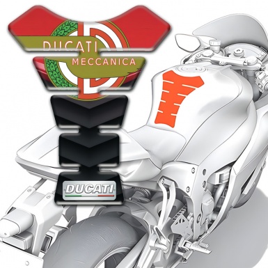 Ducati Tank Fuse High End Vision with Meccanica Logo Style