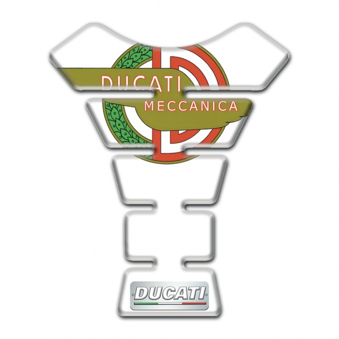Ducati Tank Protector Unique White Type 