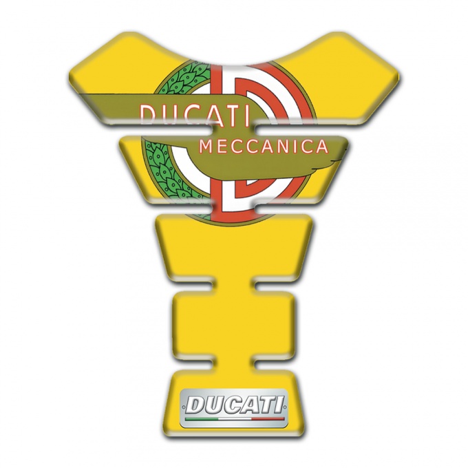 Ducati Tank Fuse High-Quality Yellow Type 
