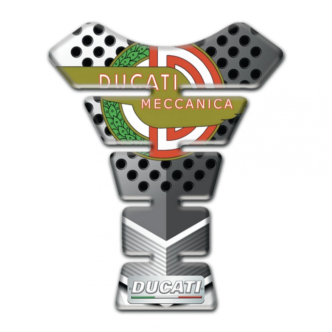 Ducati Tank Pad Motorbike Perforated Design Model 