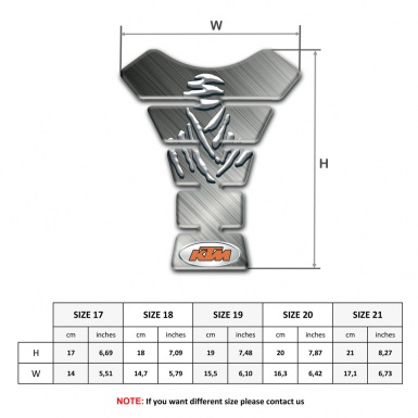 KTM Tank Protector Matte Surface Edition 