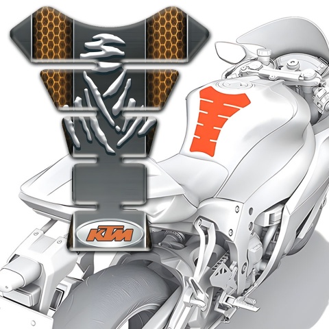 KTM Tank Fuse Copper Honeycomb Motive Edition 