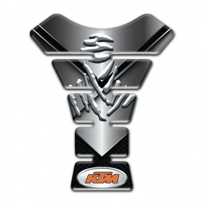 KTM Tank Protector Chromed Effect Design 