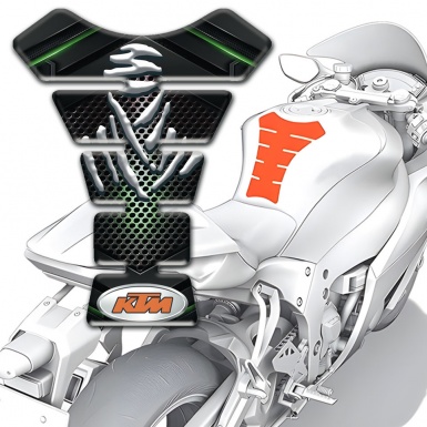 KTM Tank Pad Protector Green ShadoW Edition 
