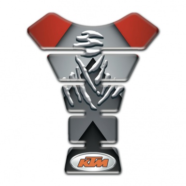 KTM Tank Fuse Stylish Gray Red Design 