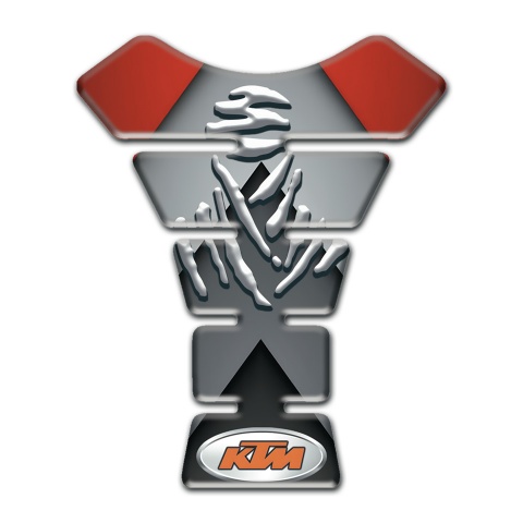 KTM Tank Fuse Stylish Gray Red Design 