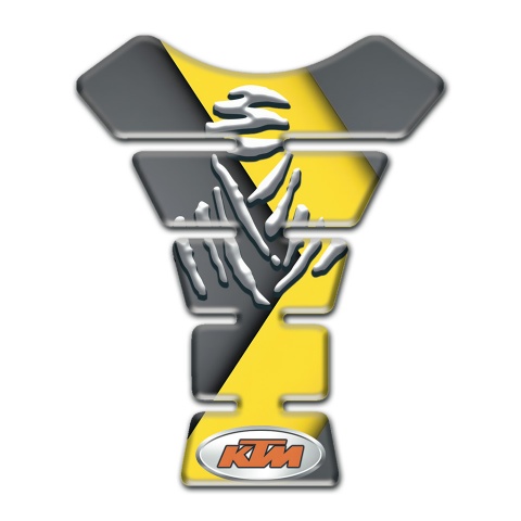 KTM Tank Fuse Yellow Gray Base Samurai Edition 