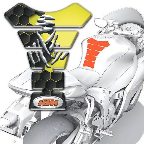 KTM Tank Protector Stylish Vision Design 