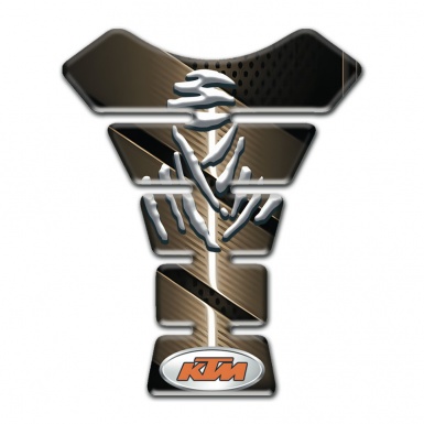 KTM Tank Pad Motorbike Bronze Design 