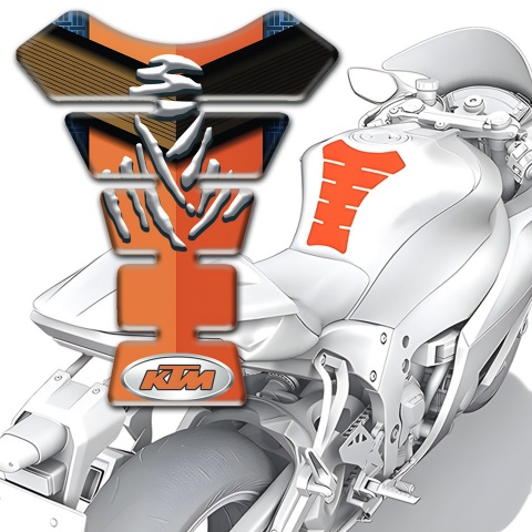 KTM Tank Protector Ornge Nuance Edition 
