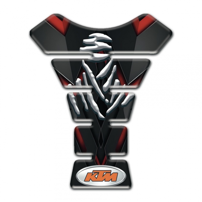 KTM Tank Protector Samurai Logo Style 