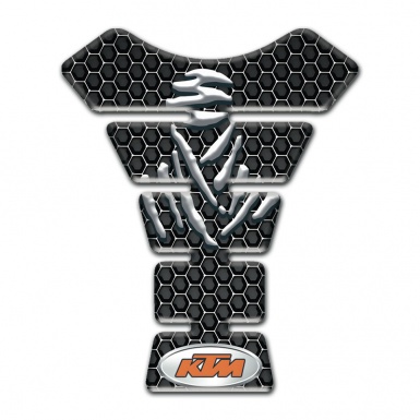 KTM Tank Guard Pads Perforated Steel Edition