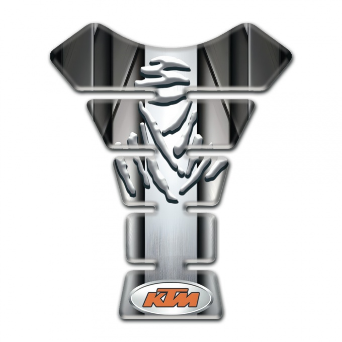 KTM Tank Guard Pads Metal Central Panel Edition 