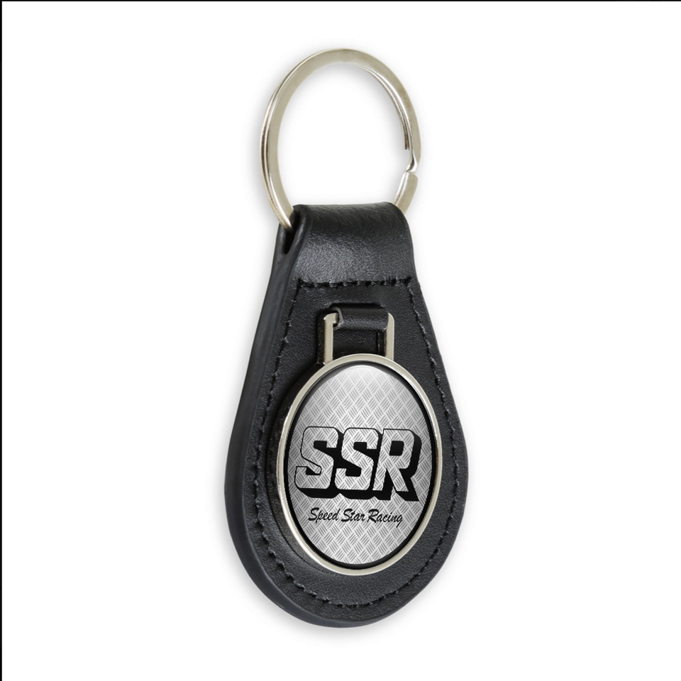 SSR Keychain Leather Silver Grill Black Edition | Keychains ...