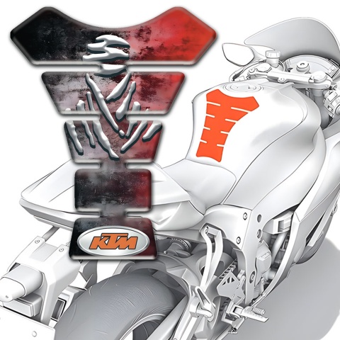 KTM Tank Pad Motorbike Mixed Colors Design 