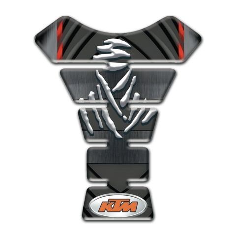 KTM Tank Guard Pads Samurai Logo Design 