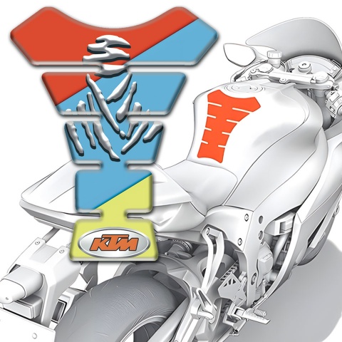 KTM Tank Pad Protector Fresh Colors Design 