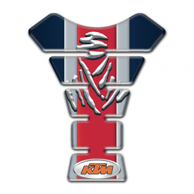 KTM Tank Guard Pads Vertical Colors Design 