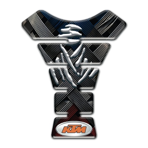 KTM Tank Protector Crossed Belts Design 