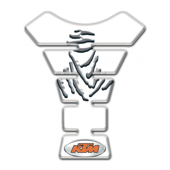 KTM Tank Fuse High-Quality White Design 