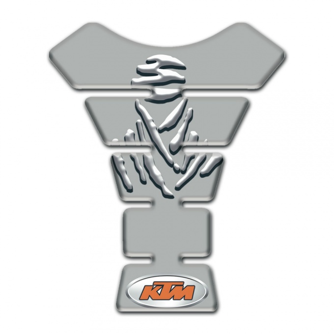 KTM Tank Guard Pads Gray Design 