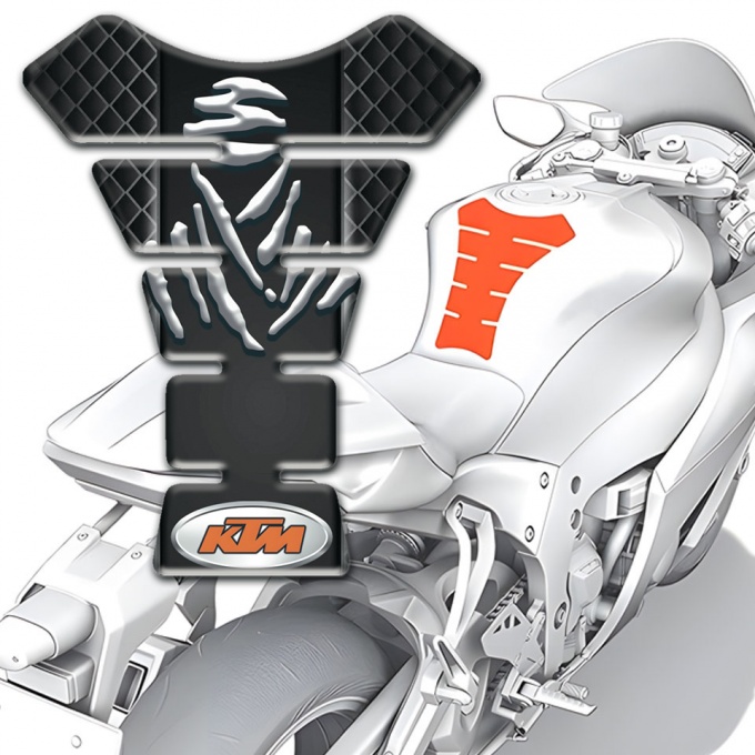 KTM Tank Protector Dark Mesh Design | Tank Protectors | Stickers | X ...