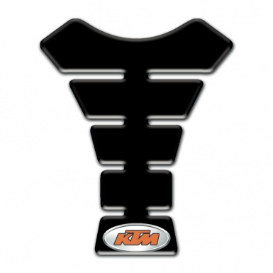 KTM Tank Pad Protector Black Style 