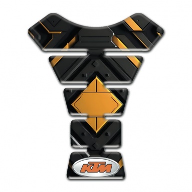 KTM Tank Pad Protector Center Rhombus Style 