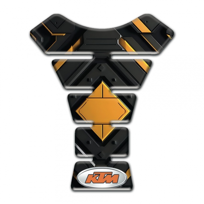 KTM Tank Pad Protector Center Rhombus Style 