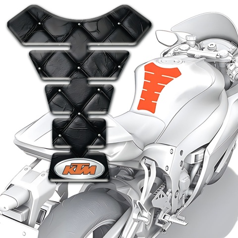 KTM Tank Protector Black Skin Style 
