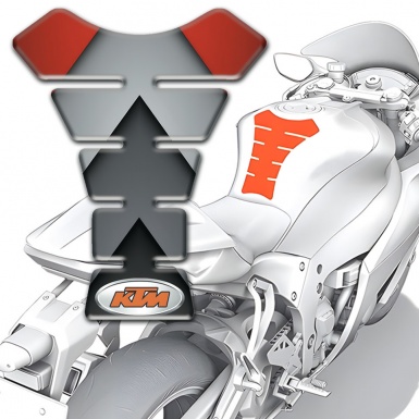 KTM Tank Pad Protector Unique Decoration Style 