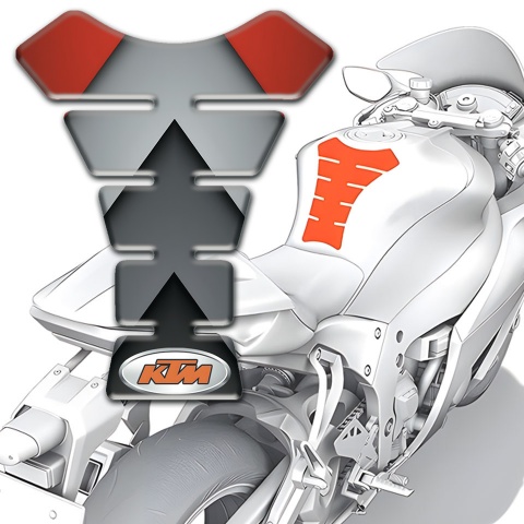 KTM Tank Pad Protector Unique Decoration Style 
